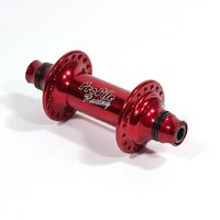 Profile Elite Hub Front 28H (Red)