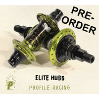 PROFILE Limited Edition Two Headed Gator Elite Hub Set (36H L.H.D.) Green