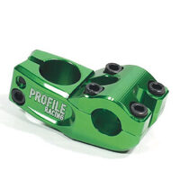 Profile Racing Push 'Mulville' Top-Load BMX Stem 53mm reach (Green)