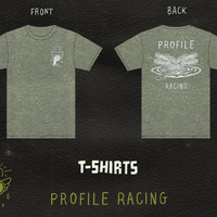 Profile 'TWO HEADED GATOR' Short Sleeve Tee Army Green (Medium)