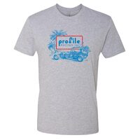 Profile 'Oval Track' Tee Grey-Colour (Small)