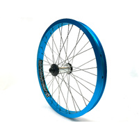 Alienation BMX 20" Front Wheel Sealed 10mm Hub (Blue-Silver)