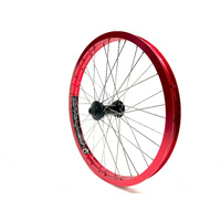 Alienation BMX 20" Front Wheel Sealed 10mm Hub (Red-Black)