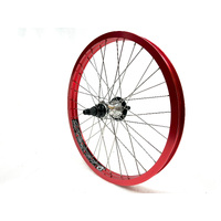 Alienation BMX 20" Rear Wheel Sealed 10mm Hub (Red-Silver)