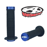 ANSWER Mini Lock-On Flanged Grips 105mm (Blue)