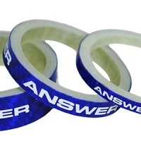 ANSWER Pro 1-1/8" Carbon Headset Spacer Set 3 (Blue)