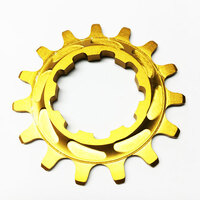 RENNEN 15T Alloy Cog (Gold)