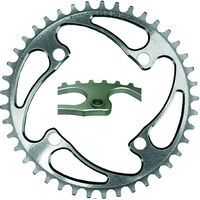 RENNEN 4 Bolt 104 Threaded 36T Chainring (Polished)