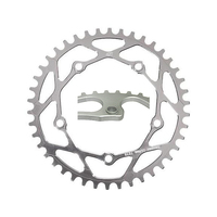 RENNEN 5 Bolt 110 Threaded 42T Chainring (Polished)