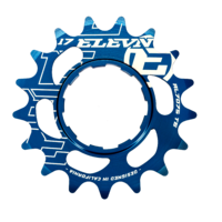 ELEVN Alloy Cog 3/32" Shimano Comp. 17T (Blue)