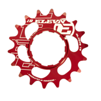 ELEVN Alloy Cog 3/32" Shimano Comp. 18T (Red)