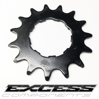 EXCESS Steel Cog 3/32" Shimano Comp. 15T (Black)