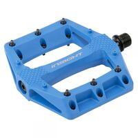 INSIGHT Thermoplastic DU Platform 9/16" Pedals (Blue)