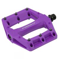 INSIGHT Thermoplastic DU Platform 9/16" Pedals (Purple)