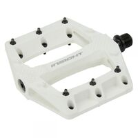 INSIGHT Thermoplastic DU Platform 9/16" Pedals (White)